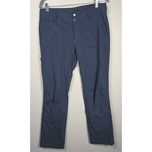 Columbia Saturday Trail Omni-Shield Hiking Pants Womens 8 Short Blue Stretch
